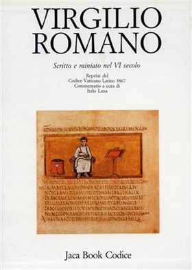 Vergilius Romanus. Codice Vaticano Latino 3867. Scritto e miniato nel VI secolo.